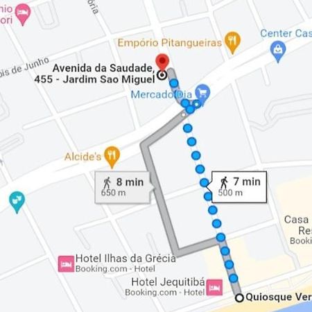 Apartamento No Guaruja - 500M Da Praia Da Enseada Dış mekan fotoğraf